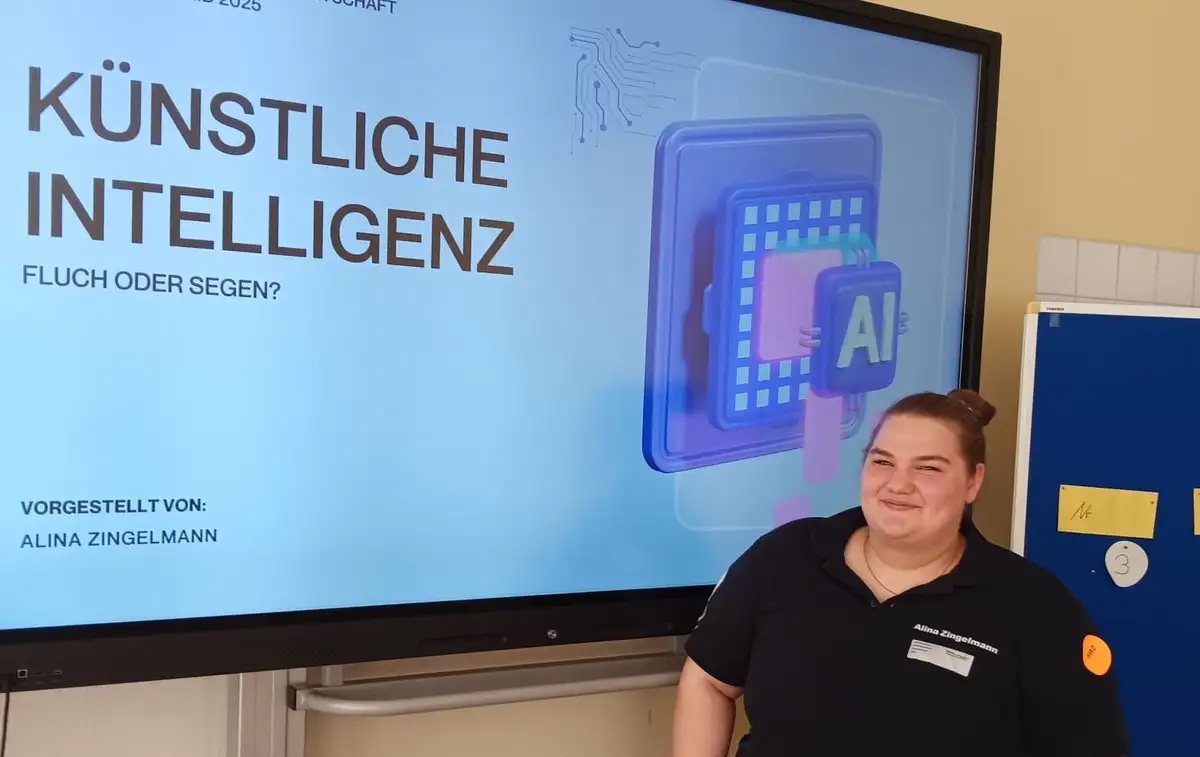 Präsentaion im Finale