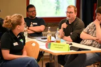 Ein Landjugendlicher aus Niedersachsen spricht