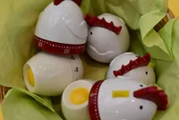 Ein Körbchen voller Eieruhren